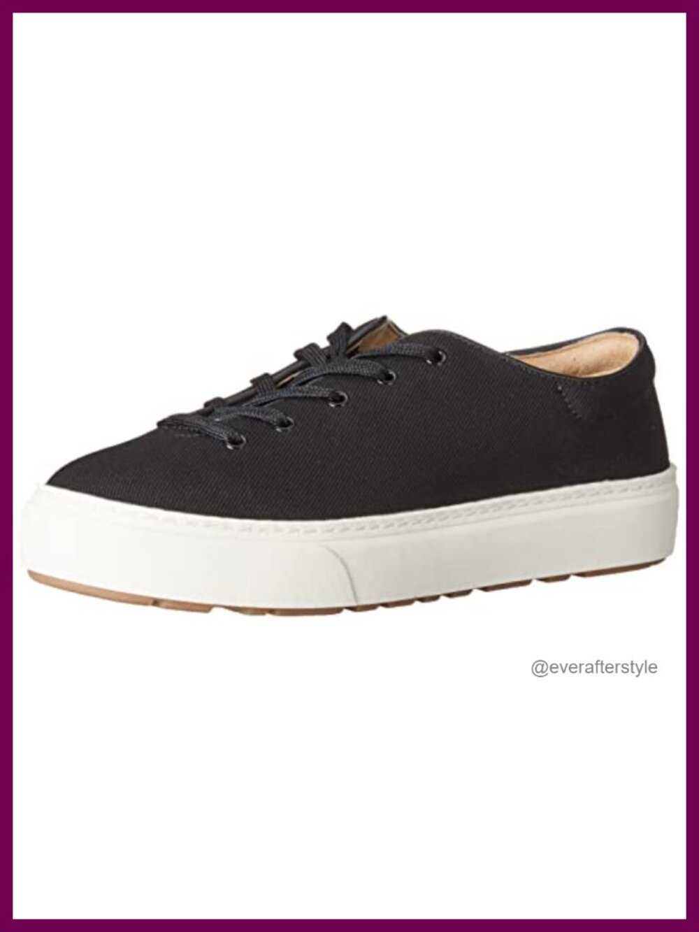 Women's Casual Lace Up Platform Sneakers Memory Foam